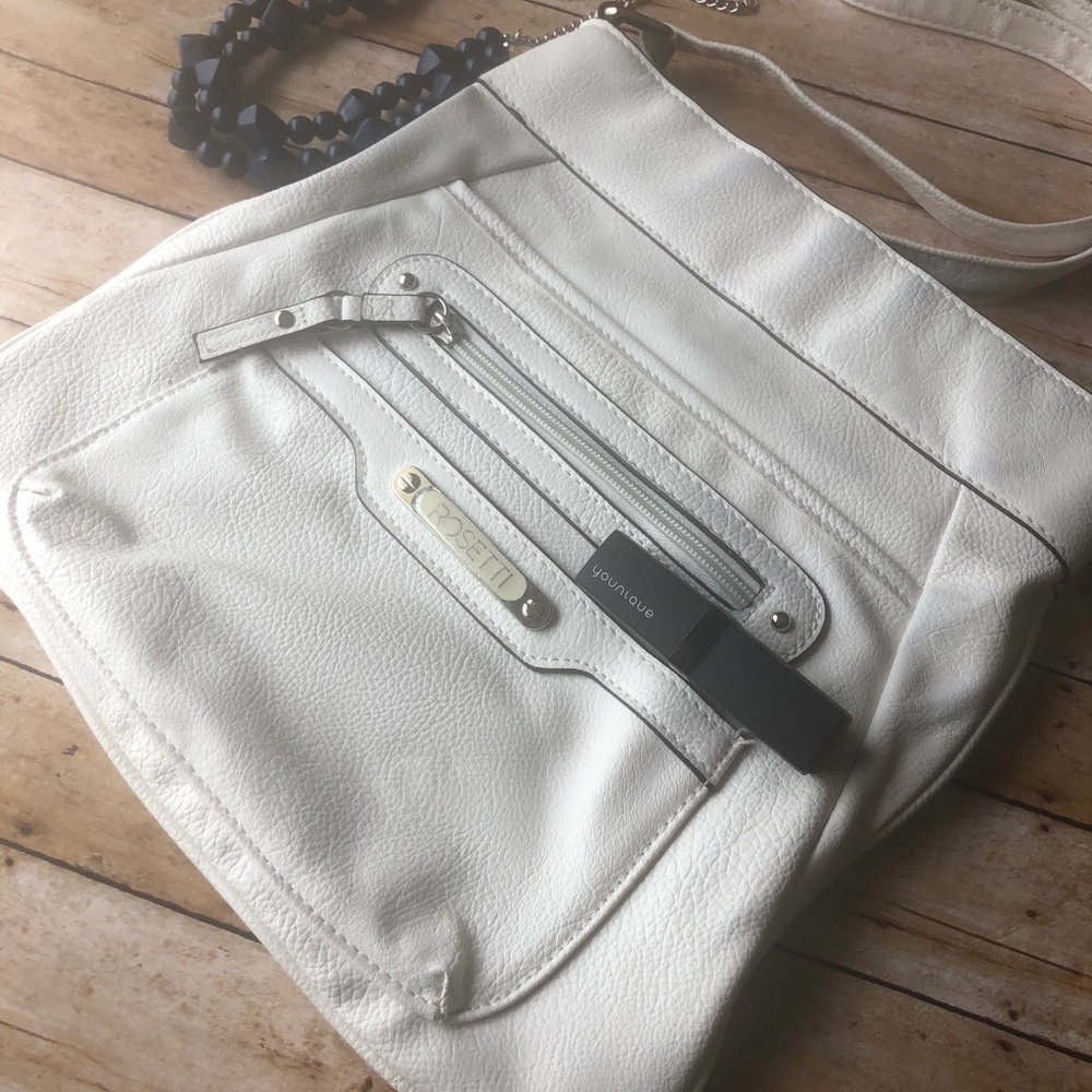 Featured  White Rossetti Crossbody Purse
